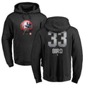 #33 BIRD Men's New York Yankees Fanatics Branded Black Personalized Midnight Mascot Pullover Hoodie