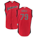 #79 Abreu Men's American League Majestic 2019 MLB All-Star Game Workout Custom Jersey