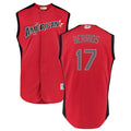 #17 Berrios Men's American League Majestic 2019 MLB All-Star Game Workout Custom Jersey