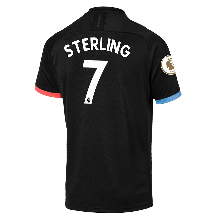 Raheem Sterling 2019/20 Away Replica Player Jersey – Black