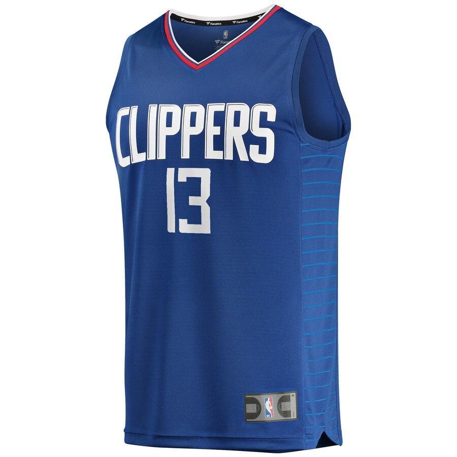 Paul George LA Clippers 2019/20 Fast Break Replica Jersey Blue – Icon Edition