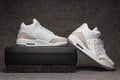 Retro Basketball Shoe 3 White Grey Cement AJ3