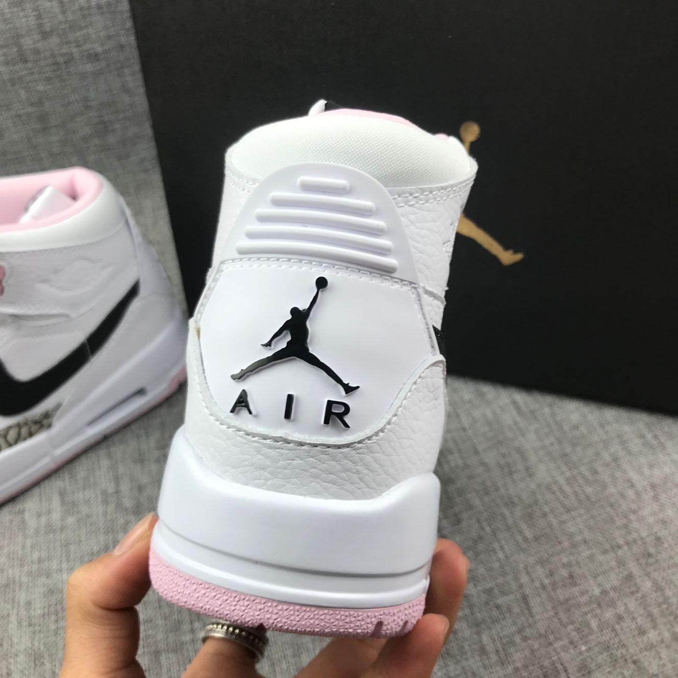 Retro Basketball Shoe 312 Black White Cement AJ312