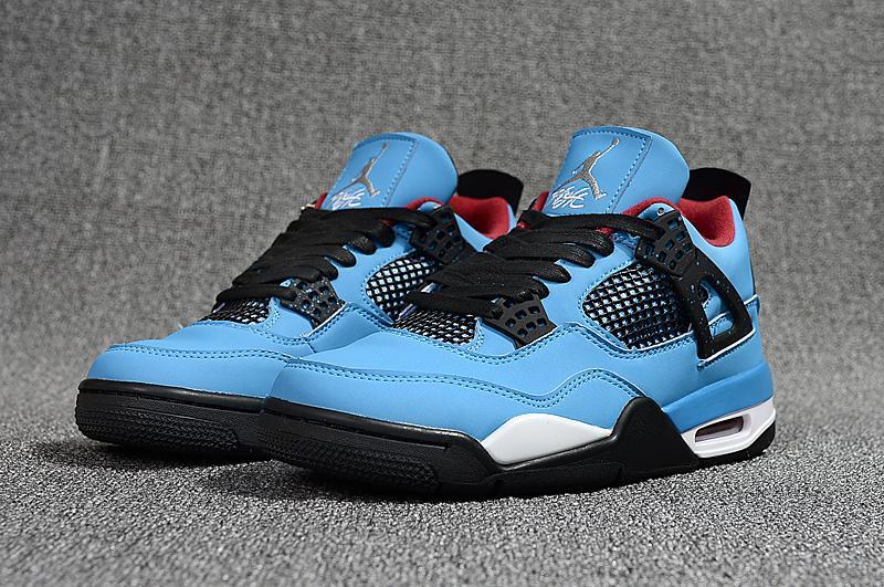 Retro Basketball Shoe 4 Light Blue AJ4
