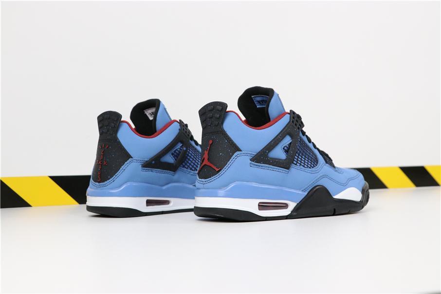 Retro Basketball Shoe 4 Light Blue AJ4