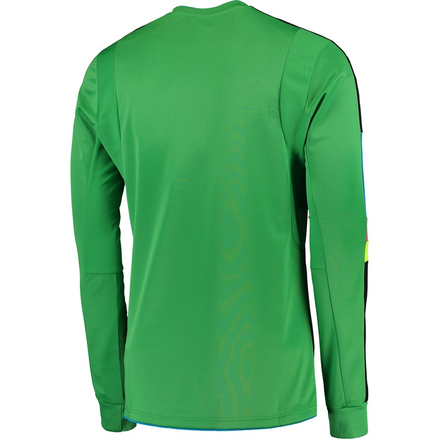 Puma 2016/17 Away Goalkeeper Long Sleeve Shirt With English Premier League Sponsor - Green