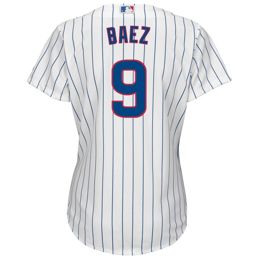 Javier Baez 9 Chicago Cubs Women's Alternate Cool Base Replica Player Jersey