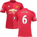 Paul Pogba 2016/17 Home Replica Player Jersey - Red