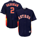 Alex Bregman 2 Houston Astros Home Official Cool Base Player Replica Jersey
