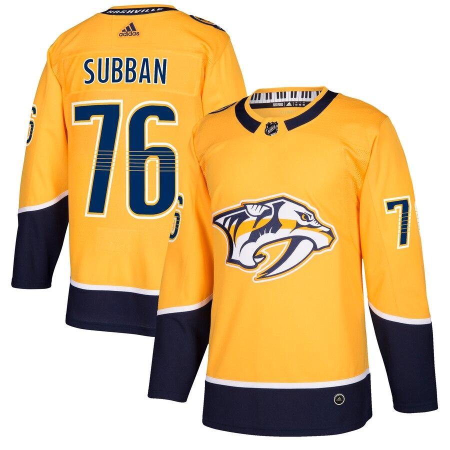 PK Subban Nashville Predators Player Jersey