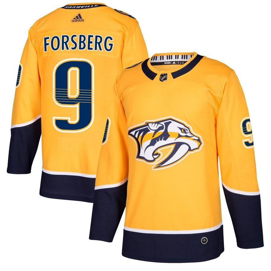 Filip Forsberg Nashville Predators Away Player Jersey