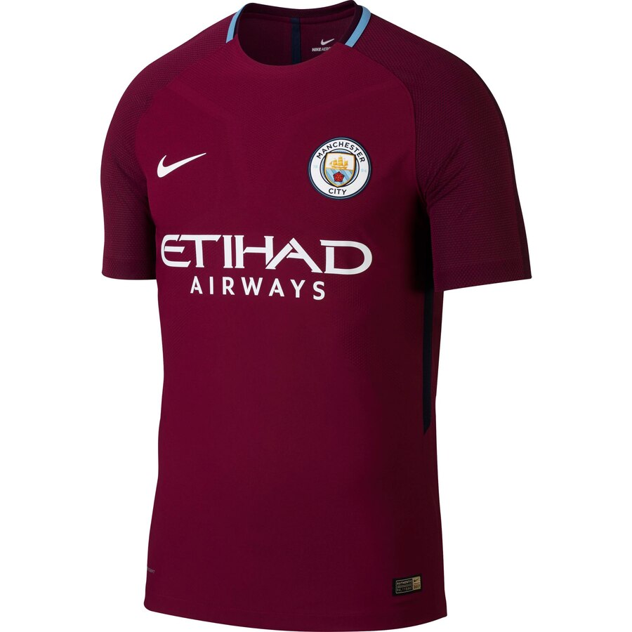 2017/18 Away Authentic Blank Jersey - Burgundy
