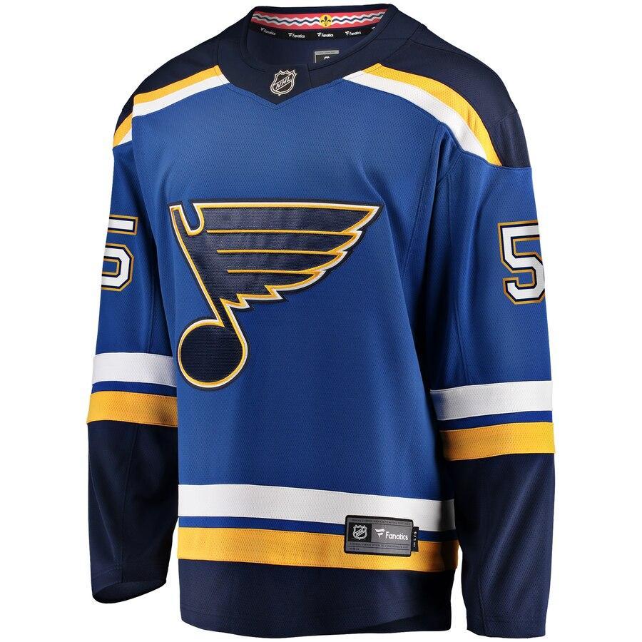 Colton Parayko St. Louis Blues Branded Breakaway Player Jersey – Blue