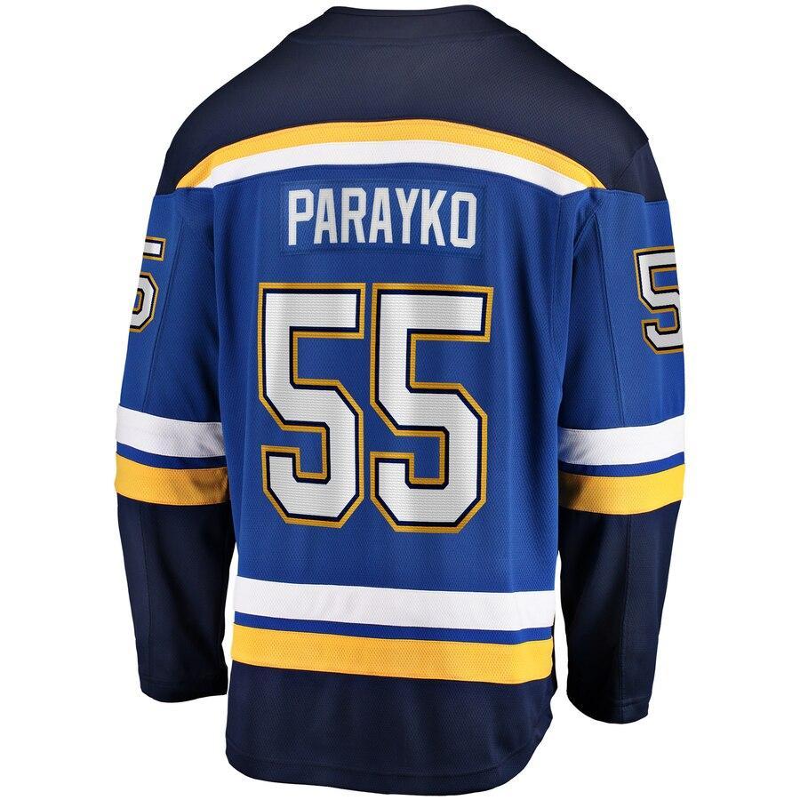 Colton Parayko St. Louis Blues Branded Breakaway Player Jersey – Blue