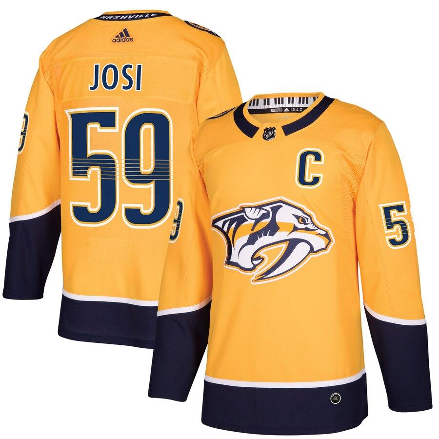 Roman Josi 59 Nashville Predators Away Authentic Player Jersey