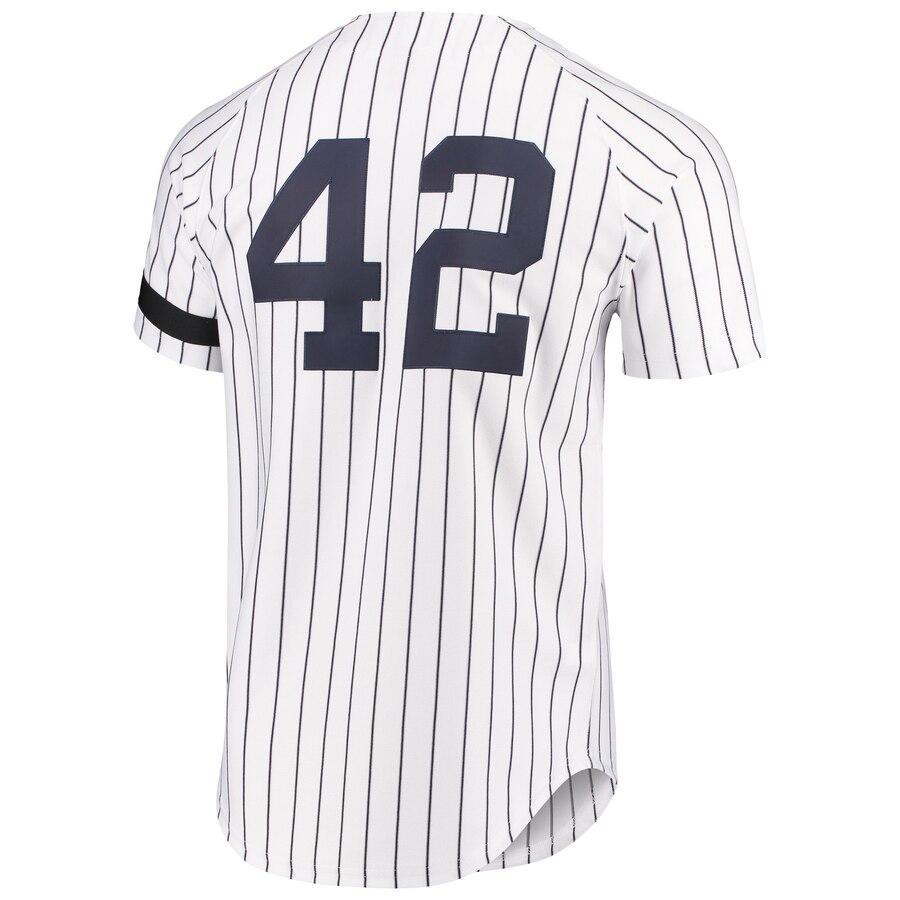 Men's New York Yankees Mariano Rivera Mitchell & Ness White Jersey