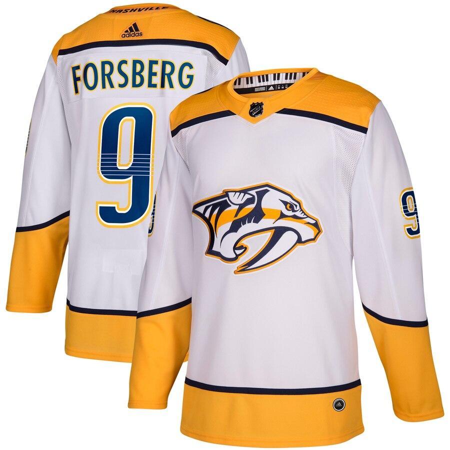 Filip Forsberg Nashville Predators Away Player Jersey