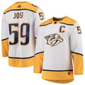 Roman Josi Nashville Predators Away Authentic Player Jersey – White