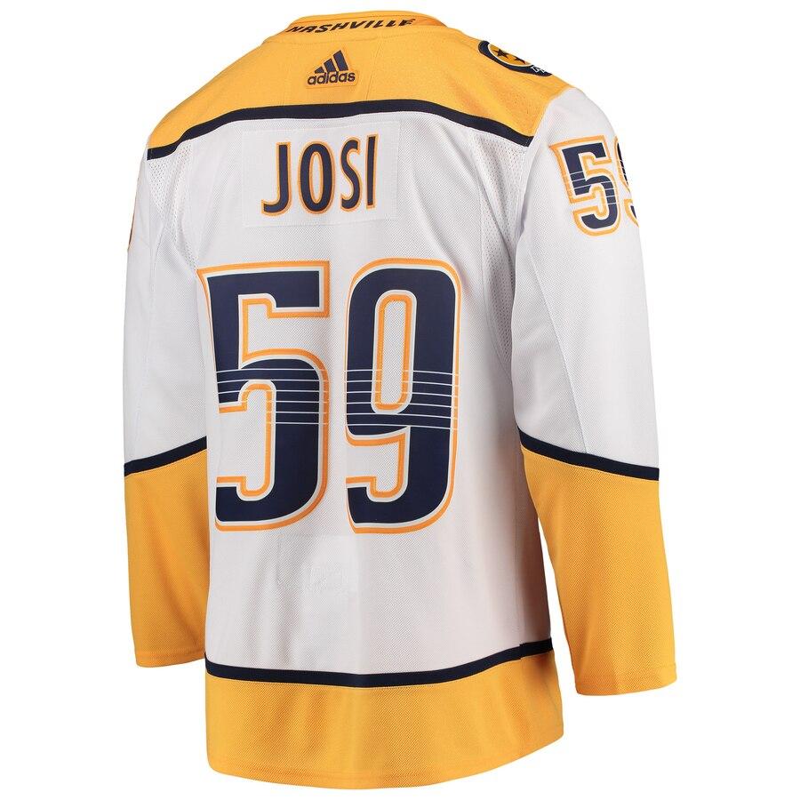 Roman Josi 59 Nashville Predators Away Authentic Player Jersey