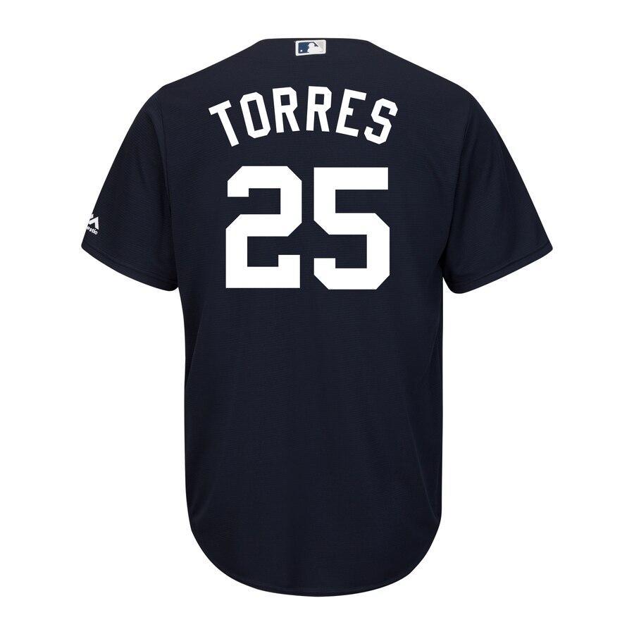 Men's New York Yankees Gleyber Torres Majestic Official Cool Base Jersey