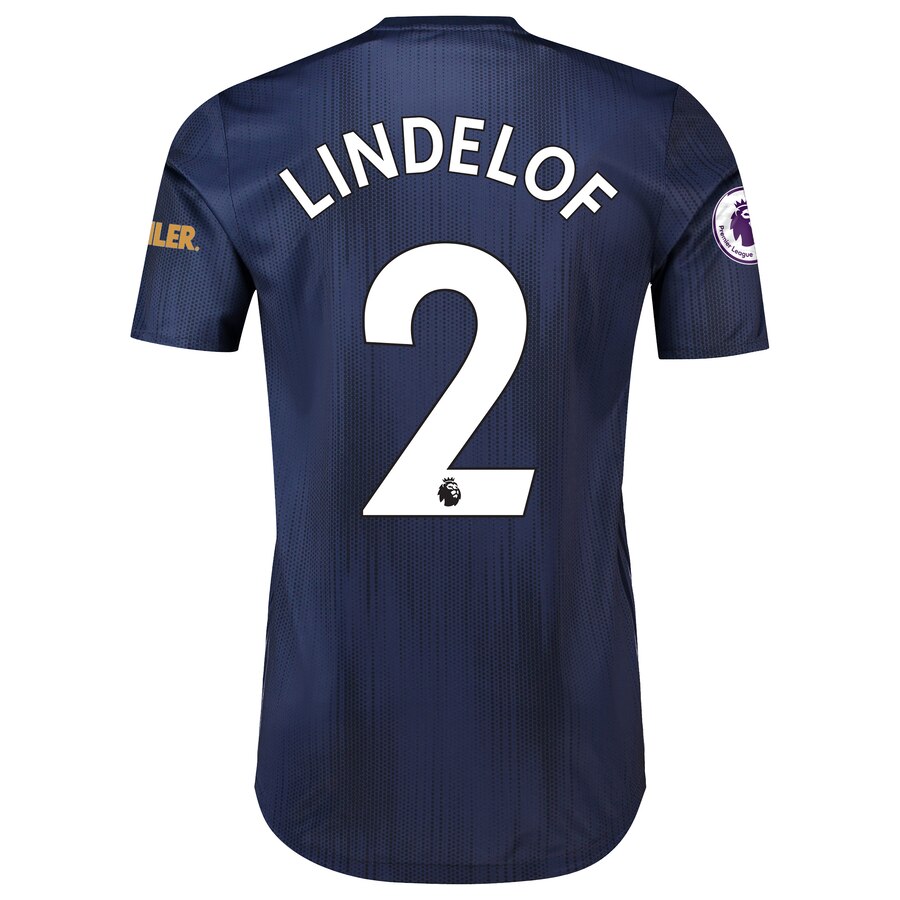 Victor Lindelof 2018/19 Third Authentic Player Jersey – Navy