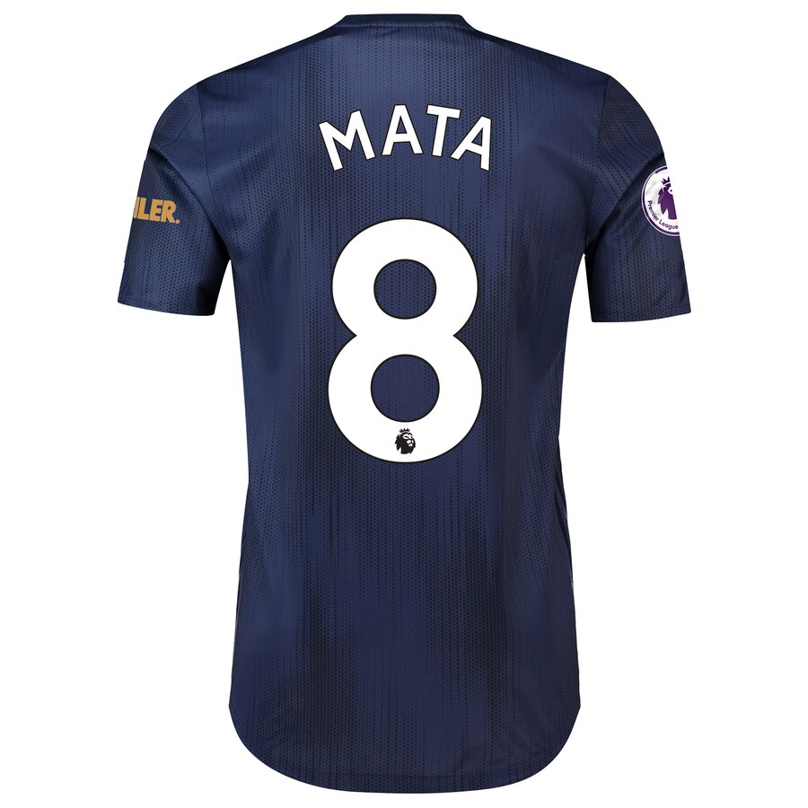 Juan Mata 2018/19 Third Authentic Player Jersey – Navy