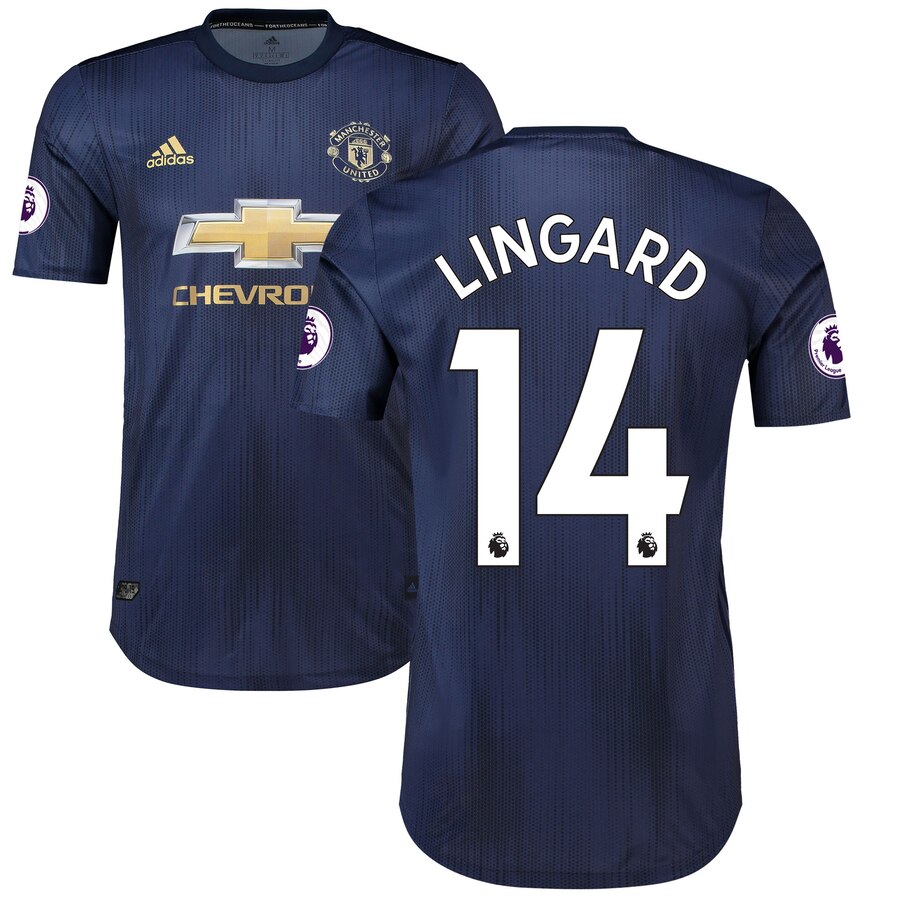Jesse Lingard 2018/19 Third Authentic Player Jersey – Navy