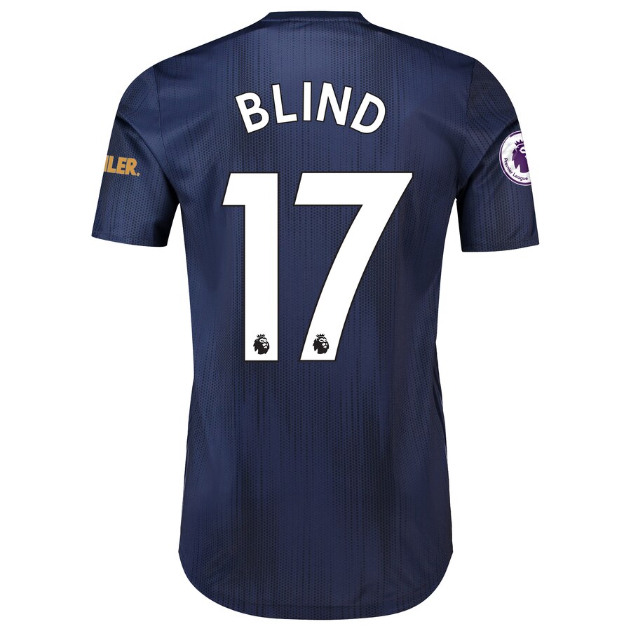 Daley Blind 2018/19 Third Authentic Player Jersey – Navy