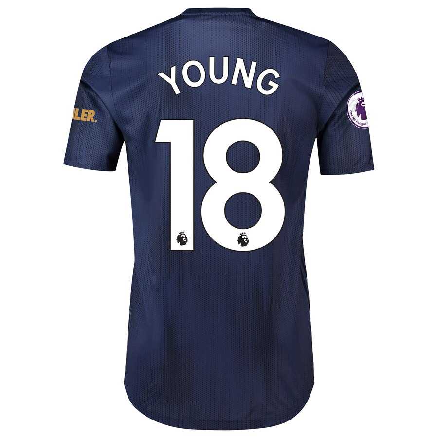 Ashley Young 2018/19 Third Authentic Player Jersey – Navy