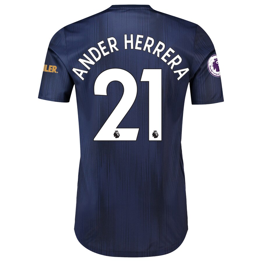 Ander Herrera 2018/19 Third Authentic Player Jersey – Navy