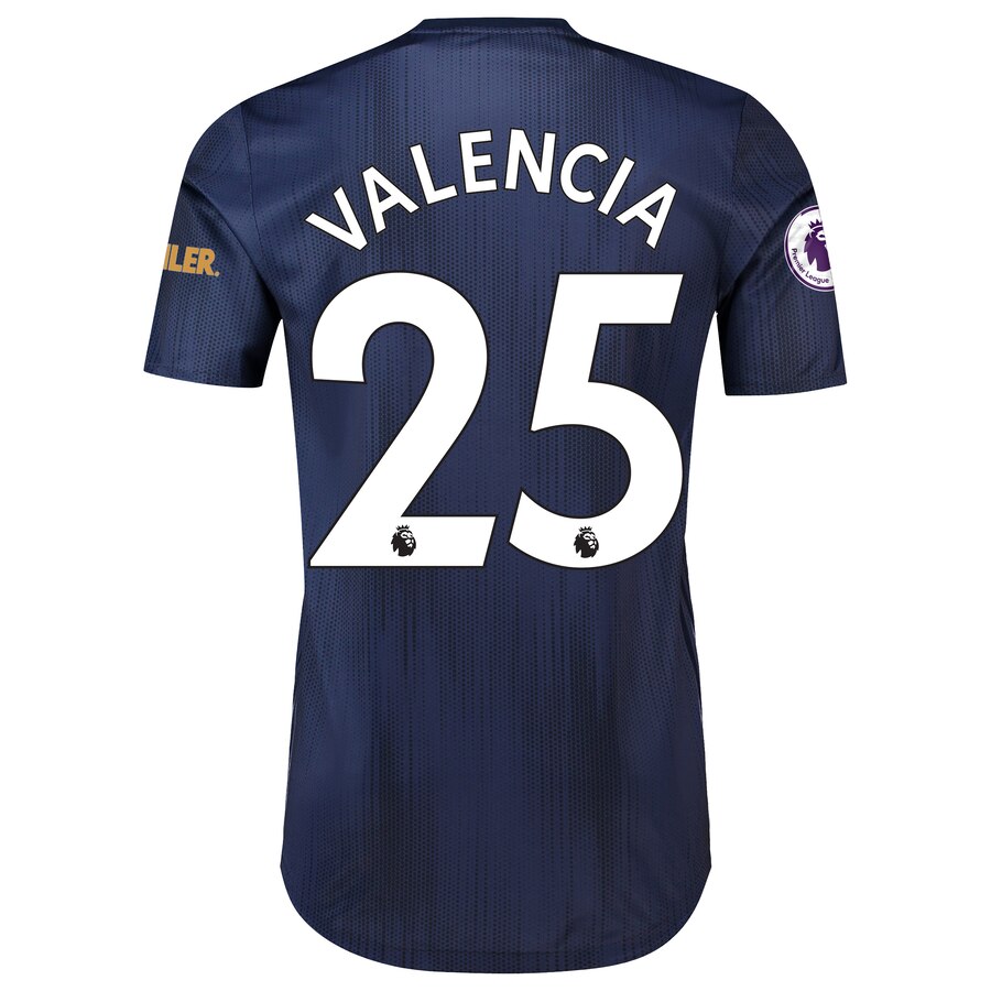 Antonio Valencia 2018/19 Third Authentic Player Jersey – Navy