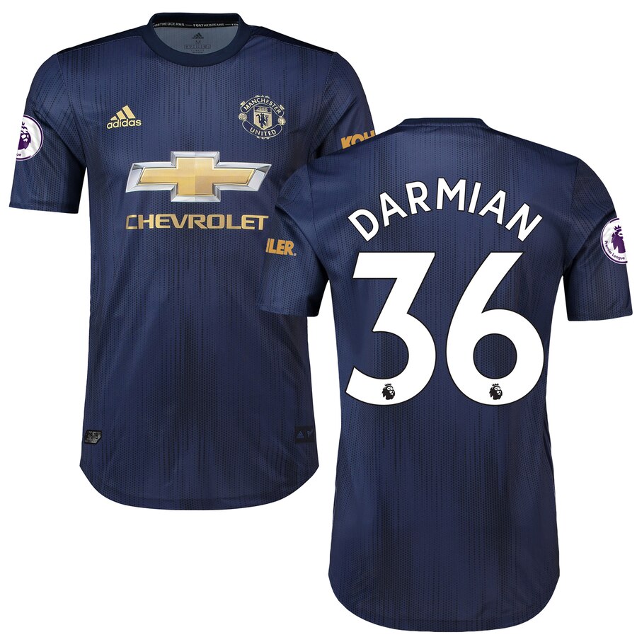 Matteo Darmian 2018/19 Third Authentic Player Jersey – Navy