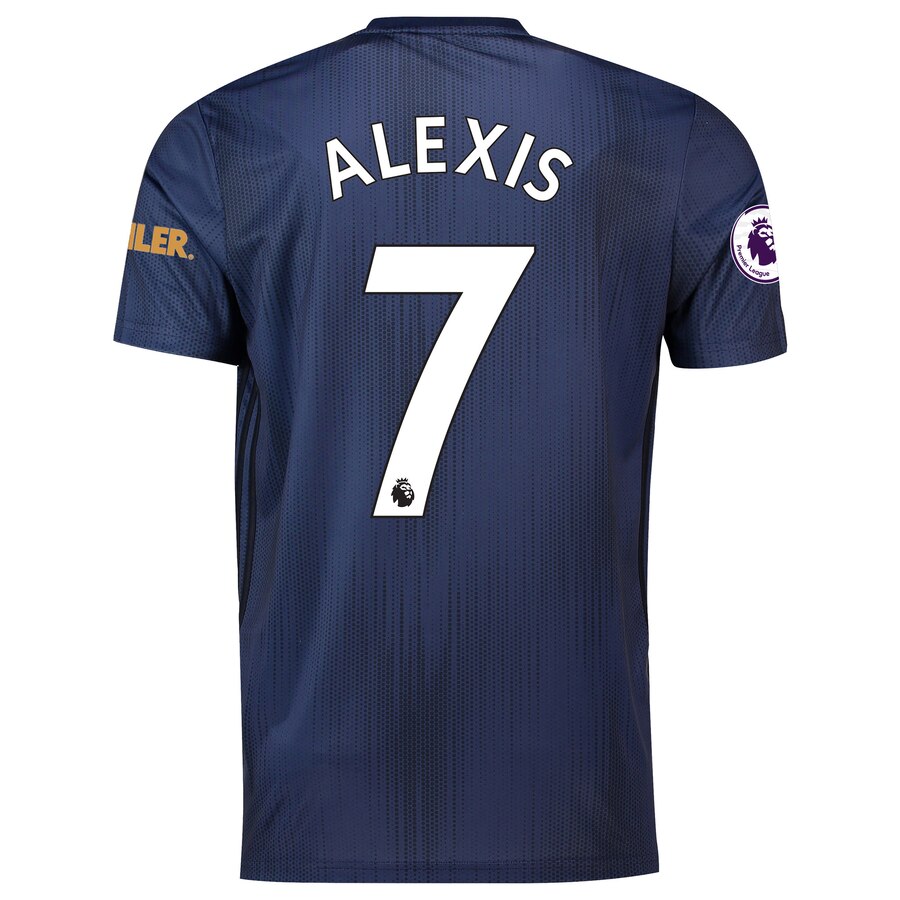 Alexis Sanchez 2018/19 Third Replica Player Jersey – Navy