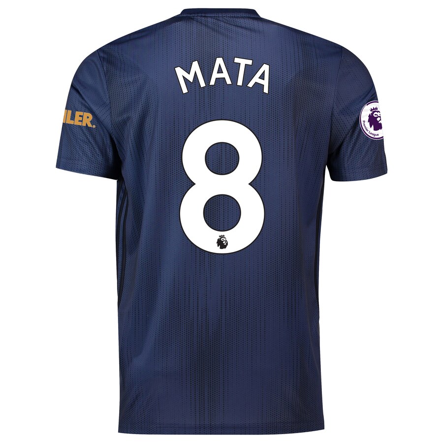 Juan Mata 2018/19 Third Replica Player Jersey – Navy