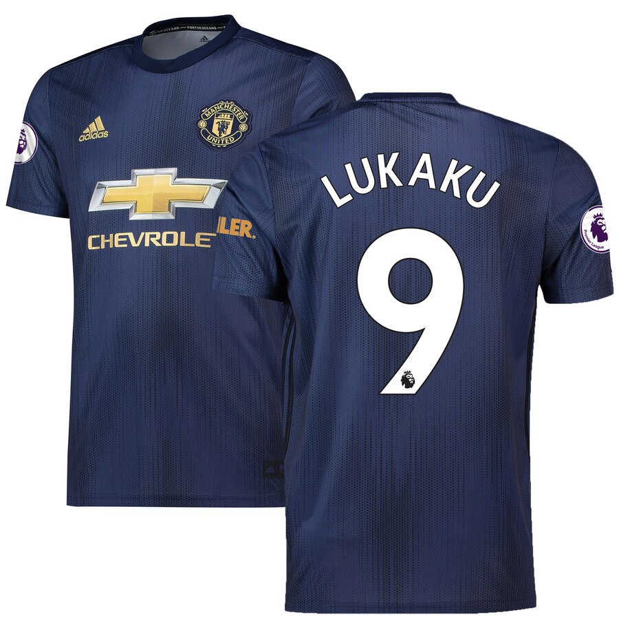 Romelu Lukaku 2018/19 Third Replica Player Jersey – Navy