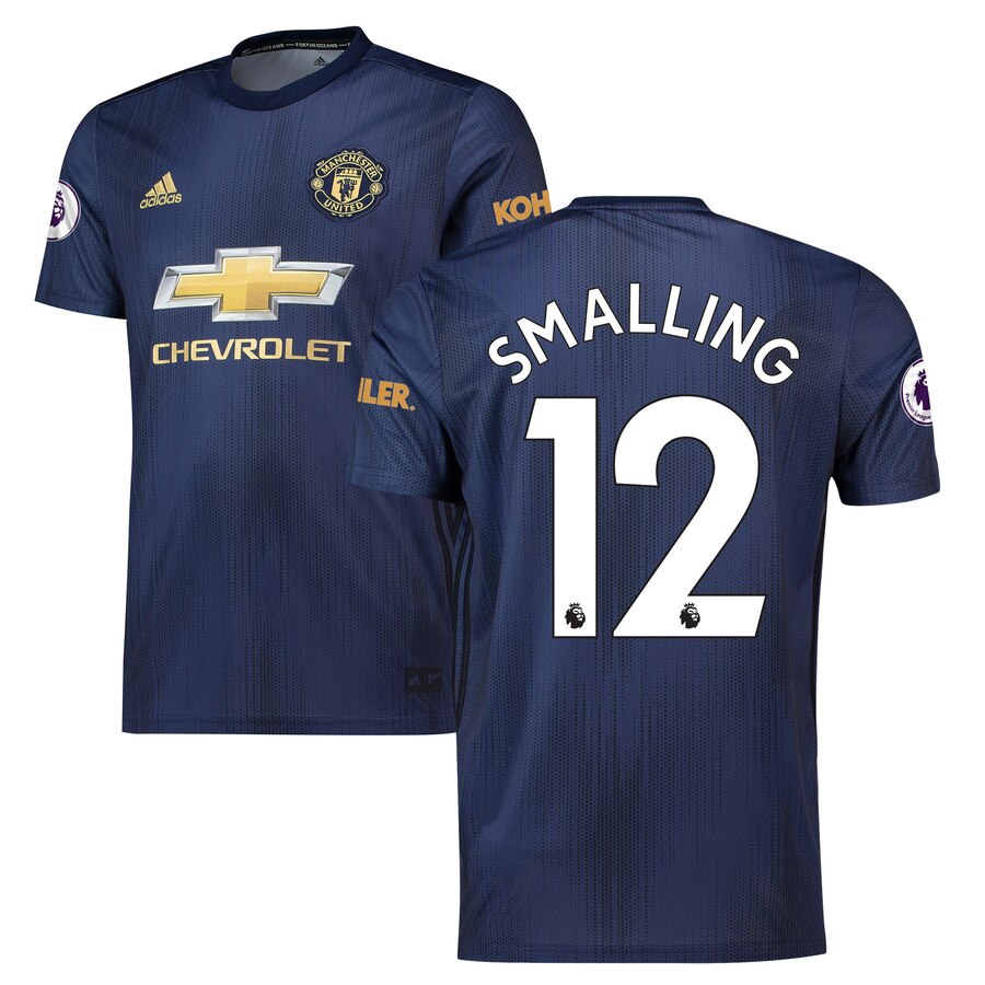 Chris Smalling 2018/19 Third Replica Player Jersey – Navy