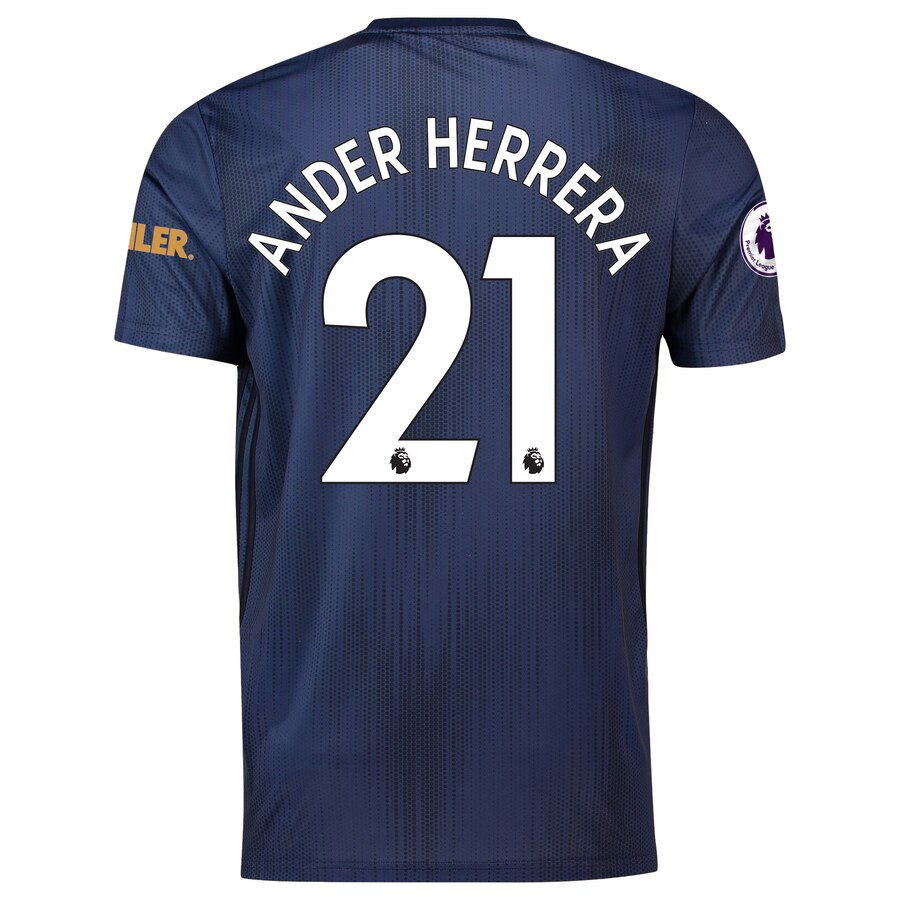 Ander Herrera 2018/19 Third Replica Player Jersey – Navy