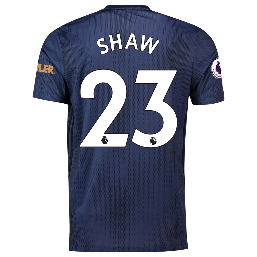 Luke Shaw 2018/19 Third Replica Player Jersey – Navy