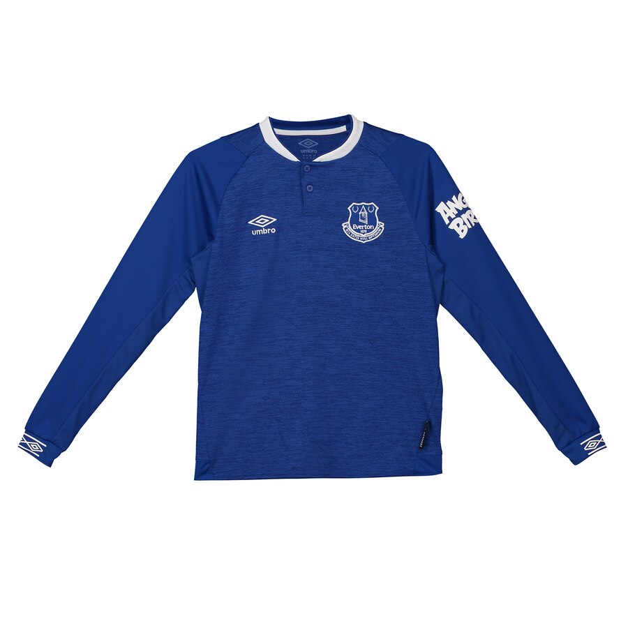 Everton Umbro Youth 2018/19 Home Long Sleeve Jersey – Blue