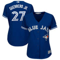 Vladimir Guerrero Jr. 27 Toronto Blue Jays Women's Royal Cool Base Player Jersey