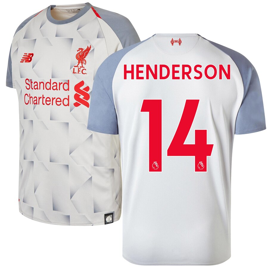 Henderson New Balance Youth 2018/19 Third Replica Player Jersey – Gray