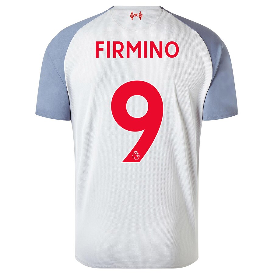 Roberto Firmino New Balance Youth 2018/19 Third Replica Player Jersey – Gray