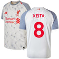 Naby Keita New Balance Youth 2018/19 Third Replica Player Jersey – Gray