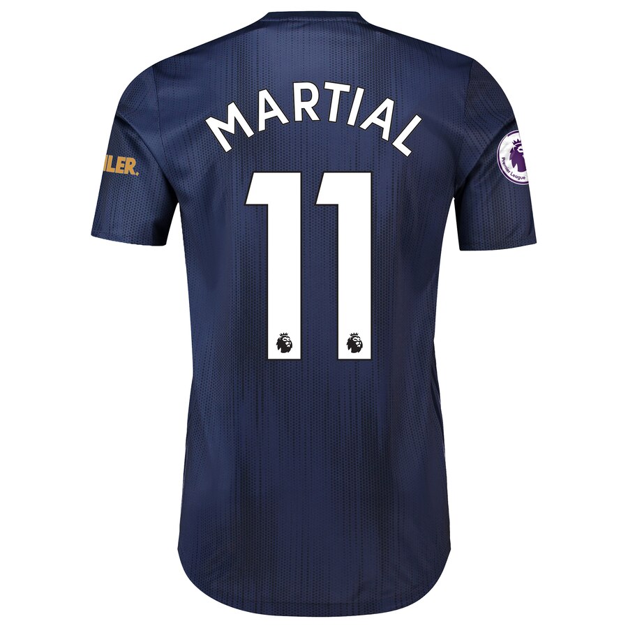 Anthony Martial 2018/19 Third Authentic Player Jersey – Navy