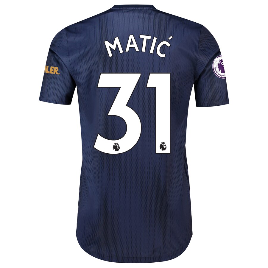 Nemanja Matic 2018/19 Third Authentic Player Jersey – Navy