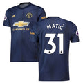 Nemanja Matic 2018/19 Third Replica Player Jersey – Navy