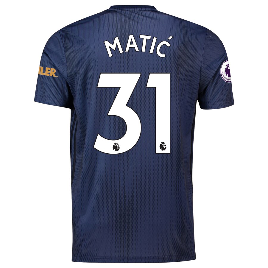 Nemanja Matic 2018/19 Third Replica Player Jersey – Navy