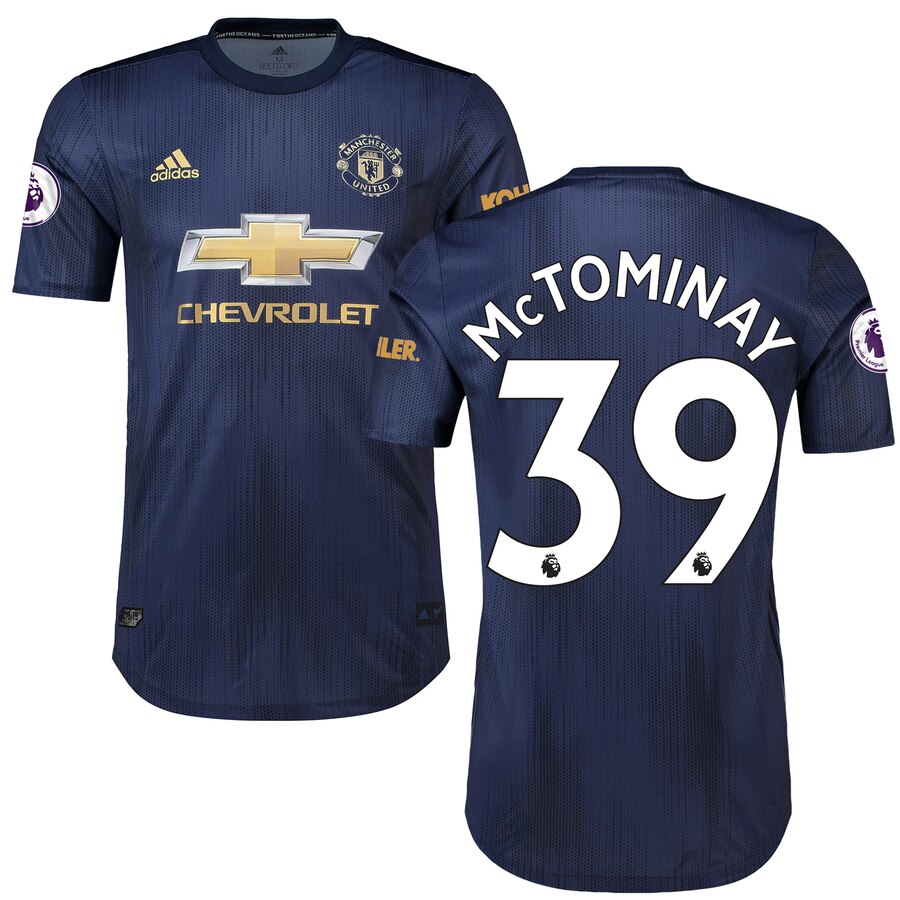 Scott McTominay 2018/19 Third Authentic Player Jersey – Navy