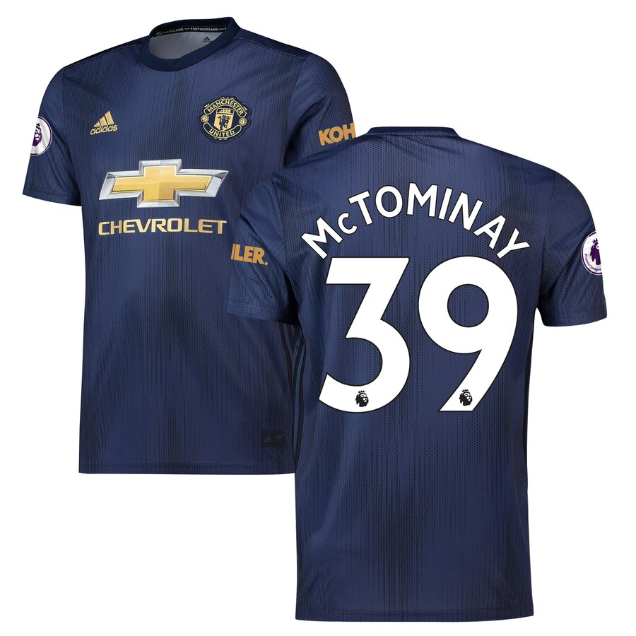 Scott McTominay 2018/19 Third Replica Player Jersey – Navy