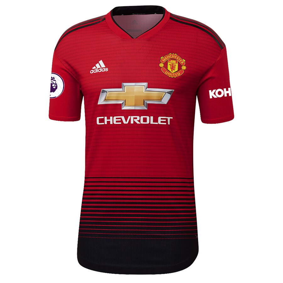 2018/19 Home Authentic Patch Jersey – Red